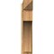 Ekena Millwork Westlake Rough Sawn Arts and Crafts Outlooker, Western Red Cedar, 8"W x 32"D x 36"H OUT08X32X36WTL03RWR - alternate 4